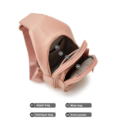 Makes Small Sling Backpack Crossbody Bags for Women Chest Bag Daypack Fanny Pack Cross Body Bag for Outdoors Hiking Traveling